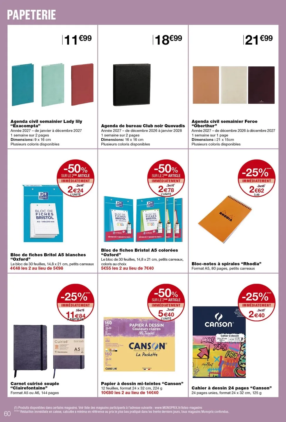 Catalogue Monoprix · du 22 septembre 2026 au 4 octobre 2026 — page 60