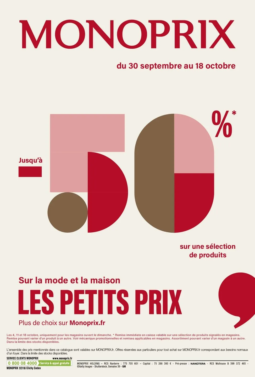 Catalogue Monoprix · du 22 septembre 2026 au 4 octobre 2026 — page 64