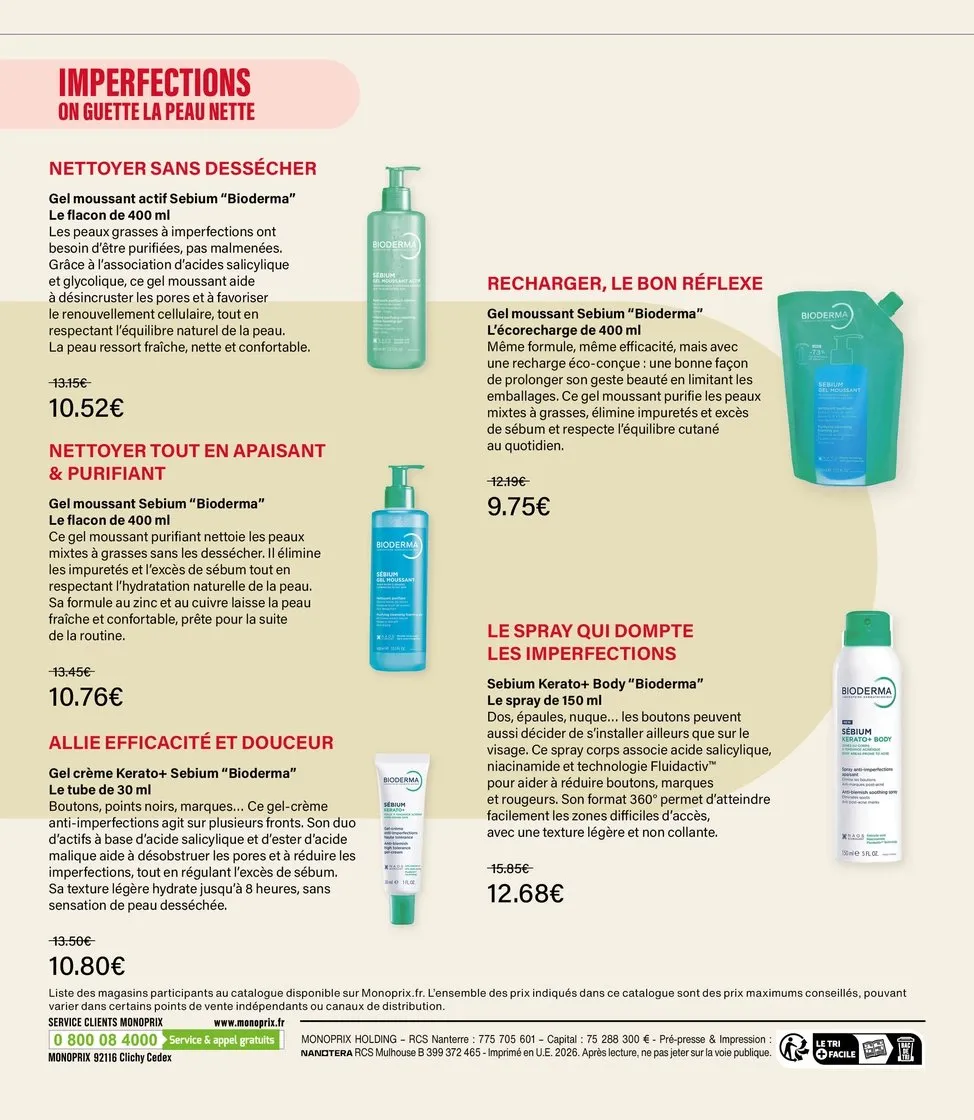 Catalogue Monoprix · Guide parapharmacie · du 6 octobre 2026 au 18 octobre 2026 — page 11