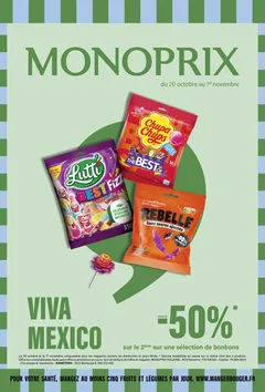 Couverture : Catalogue Monoprix