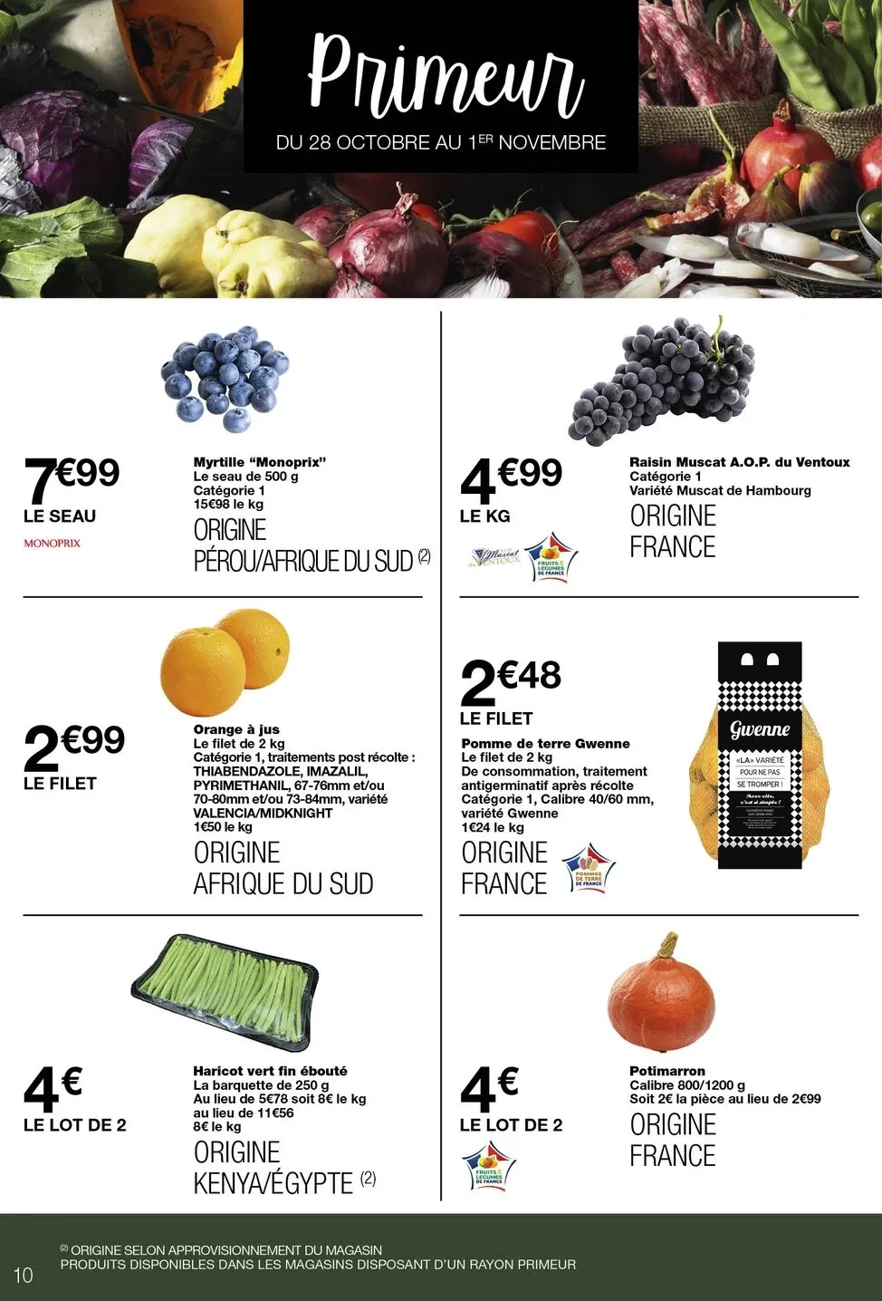 Catalogue Monoprix · du 20 octobre 2026 au 1 novembre 2026 — page 10