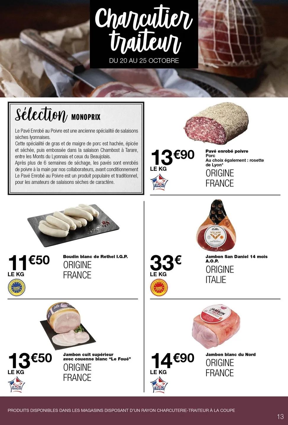 Catalogue Monoprix · du 20 octobre 2026 au 1 novembre 2026 — page 13