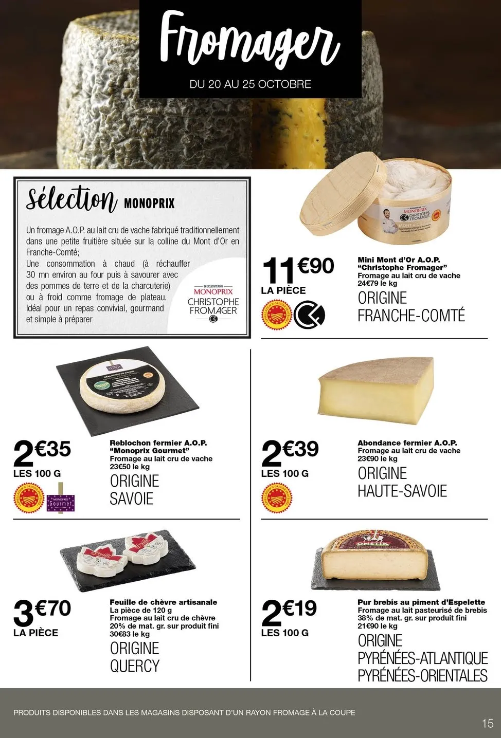 Catalogue Monoprix · du 20 octobre 2026 au 1 novembre 2026 — page 15
