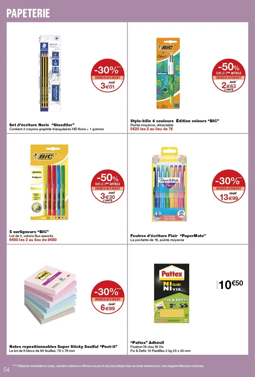 Catalogue Monoprix · du 20 octobre 2026 au 1 novembre 2026 — page 52