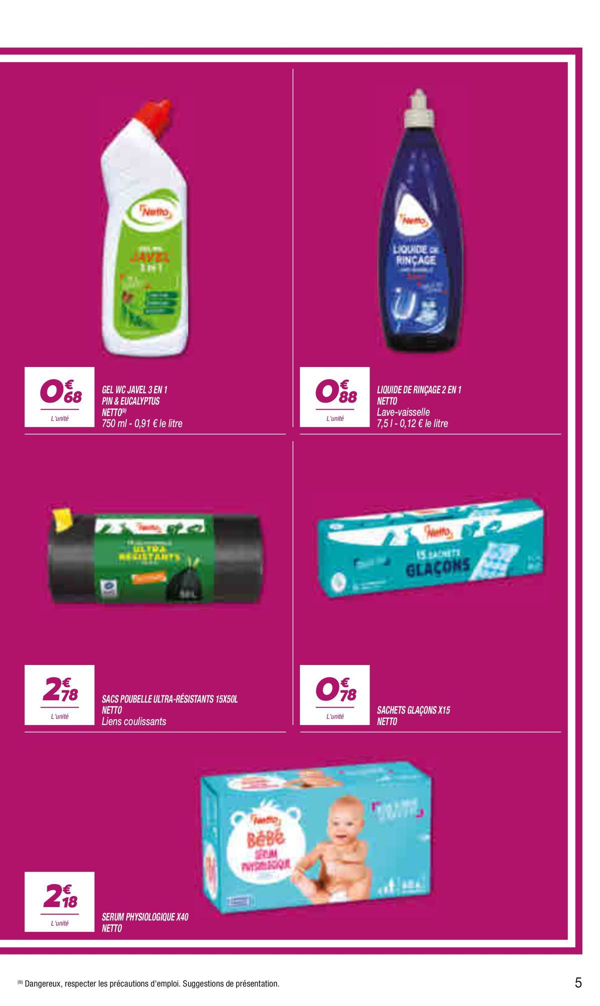 Catalogue Netto · du 13 juillet 2026 au 3 août 2026 — page 5