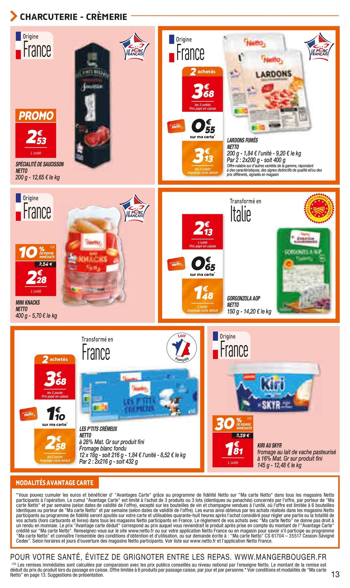 Catalogue Netto · du 13 juillet 2026 au 3 août 2026 — page 13