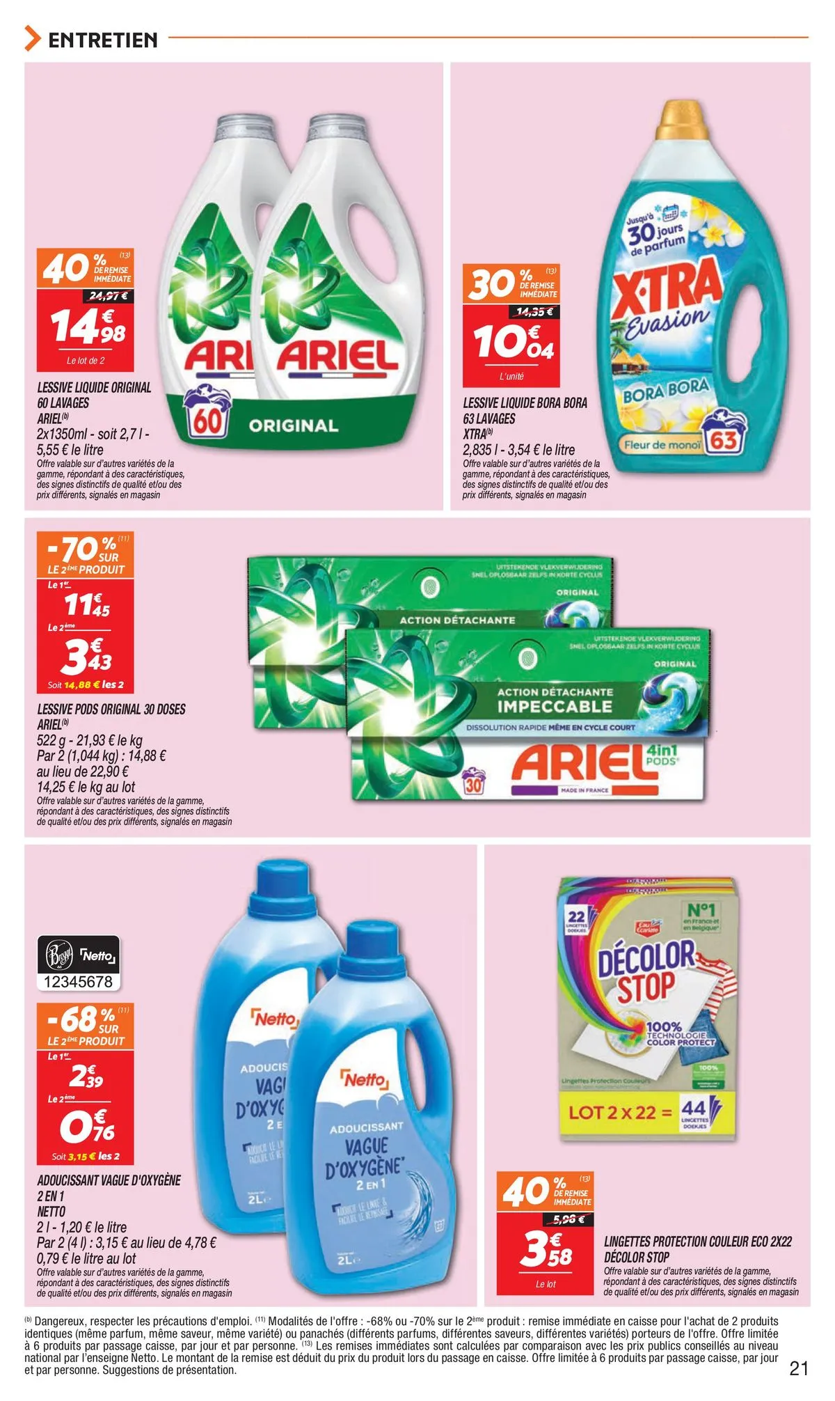 Catalogue Netto · du 15 septembre 2026 au 28 septembre 2026 — page 21