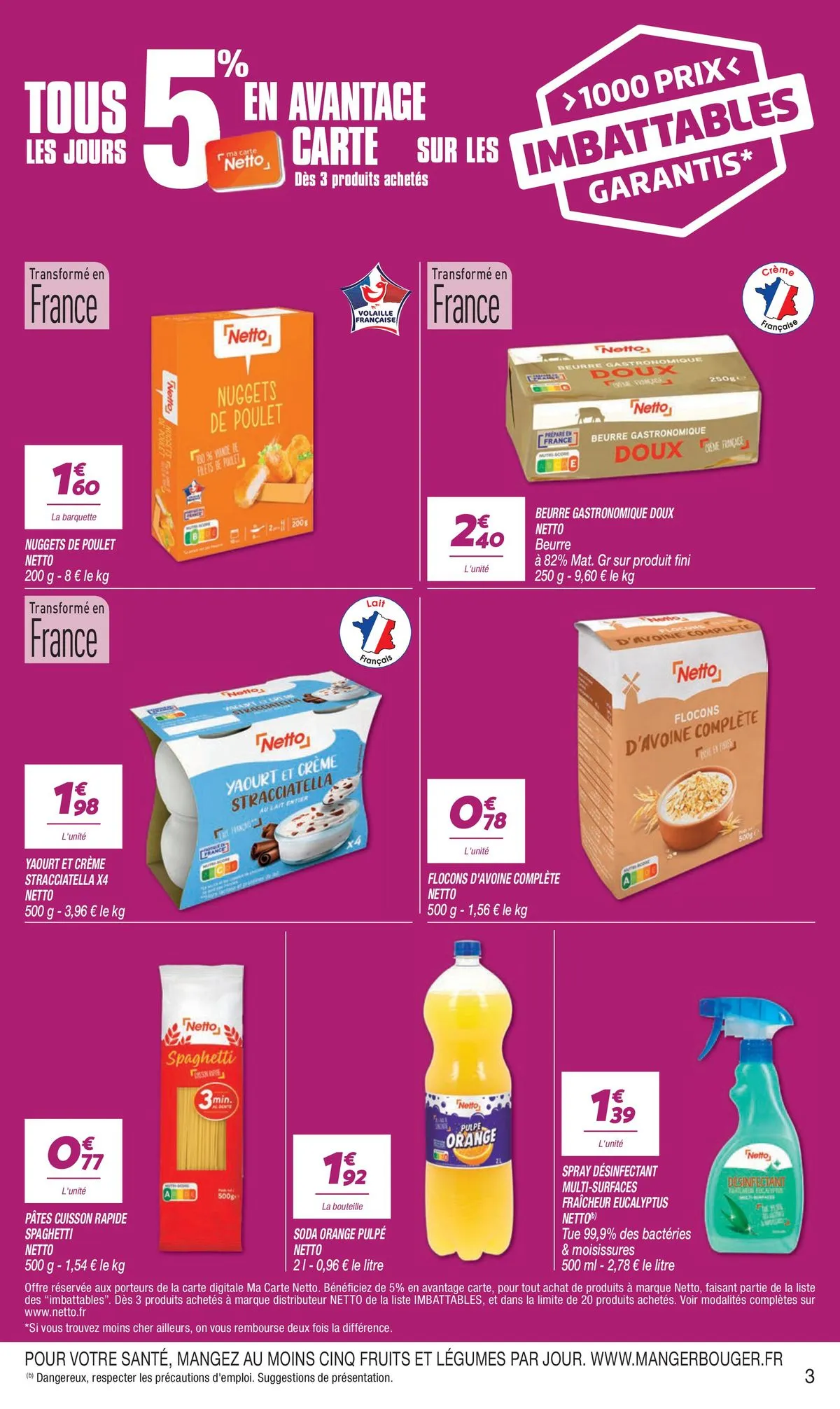 Catalogue Netto · du 22 septembre 2026 au 5 octobre 2026 — page 3