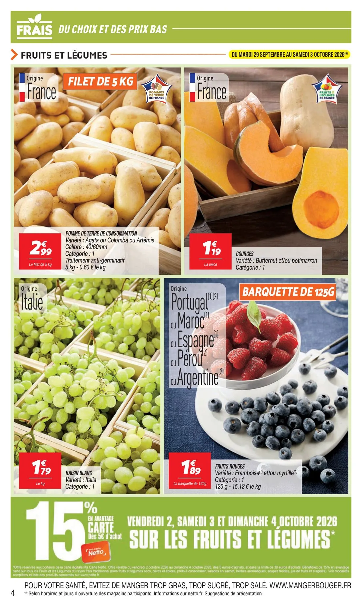 Catalogue Netto · du 22 septembre 2026 au 5 octobre 2026 — page 4