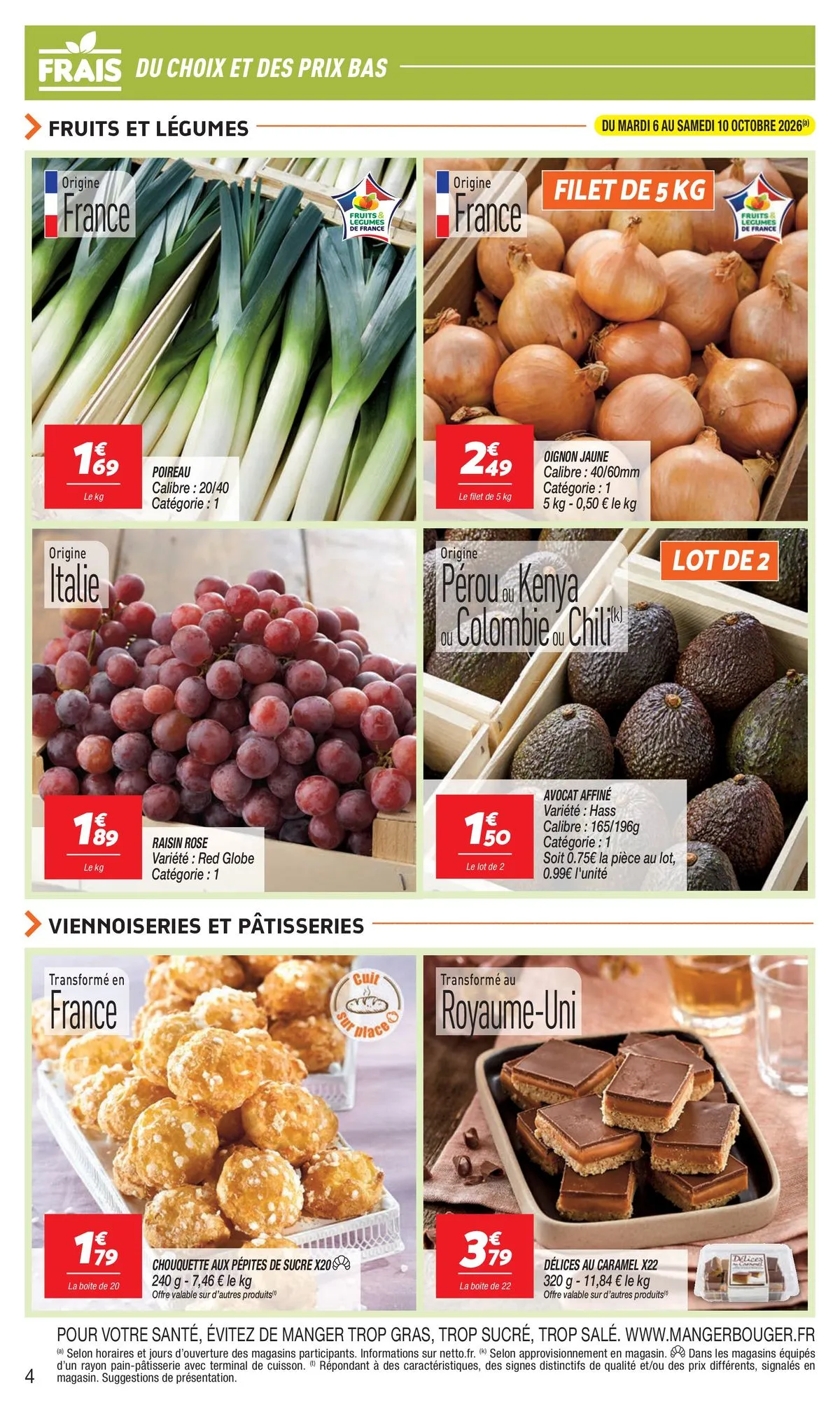 Catalogue Netto · du 29 septembre 2026 au 12 octobre 2026 — page 4