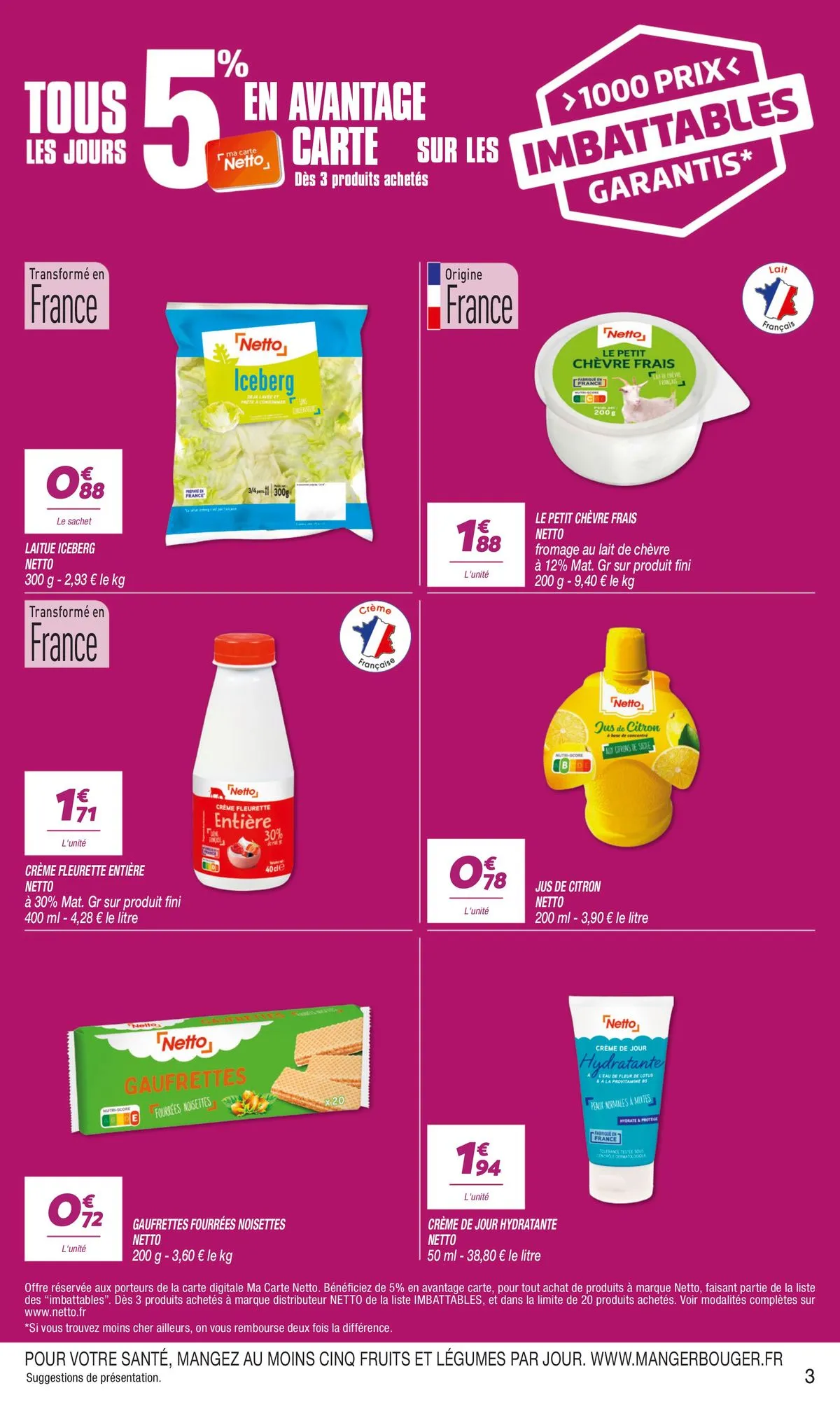 Catalogue Netto · du 6 octobre 2026 au 19 octobre 2026 — page 3