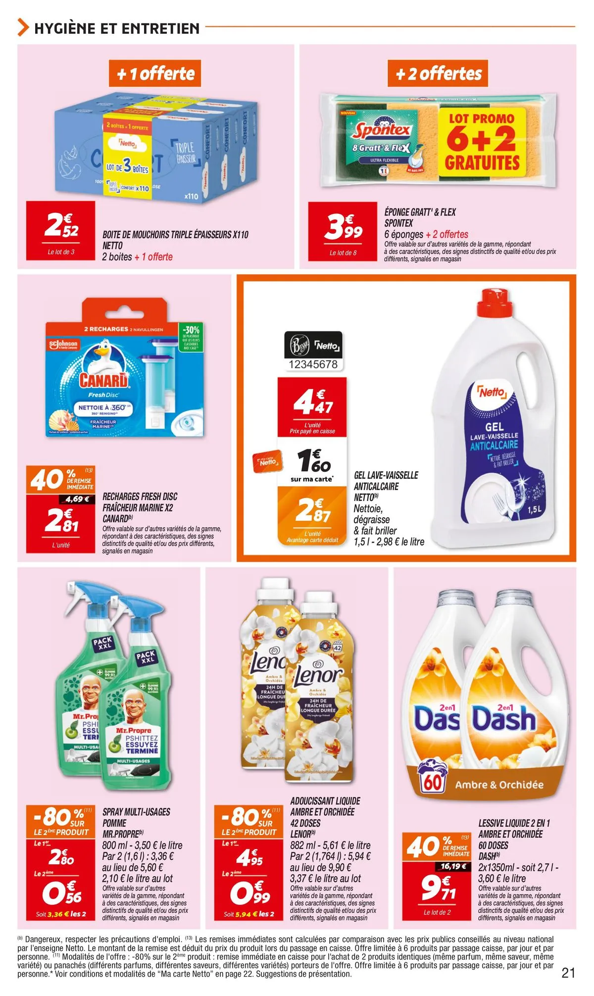 Catalogue Netto · du 6 octobre 2026 au 19 octobre 2026 — page 21