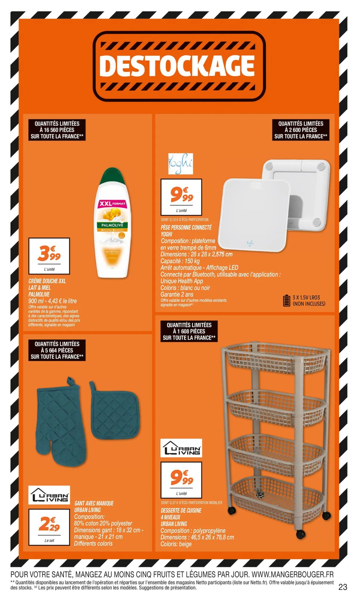 Catalogue Netto · du 6 octobre 2026 au 19 octobre 2026 — page 23
