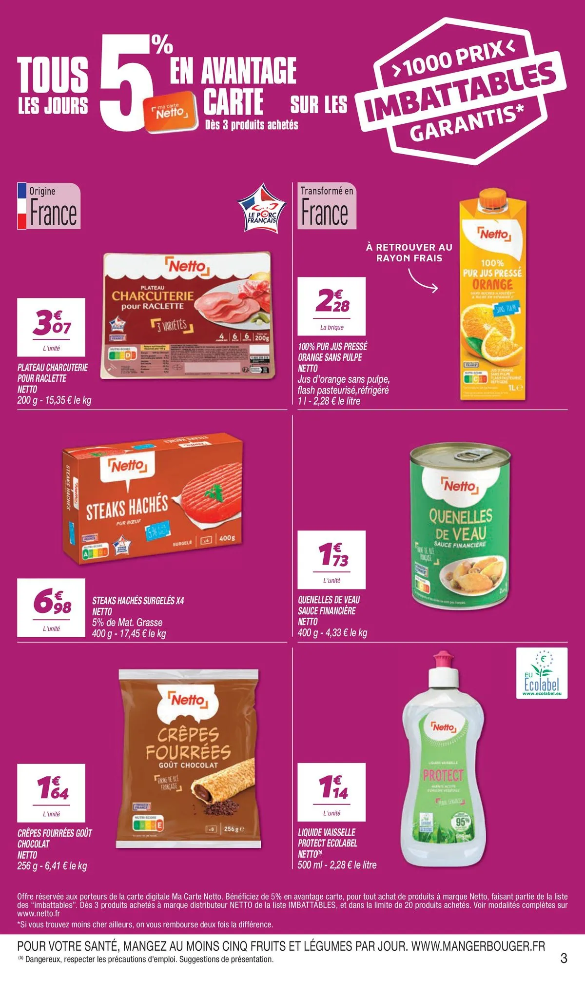 Catalogue Netto · du 13 octobre 2026 au 26 octobre 2026 — page 3