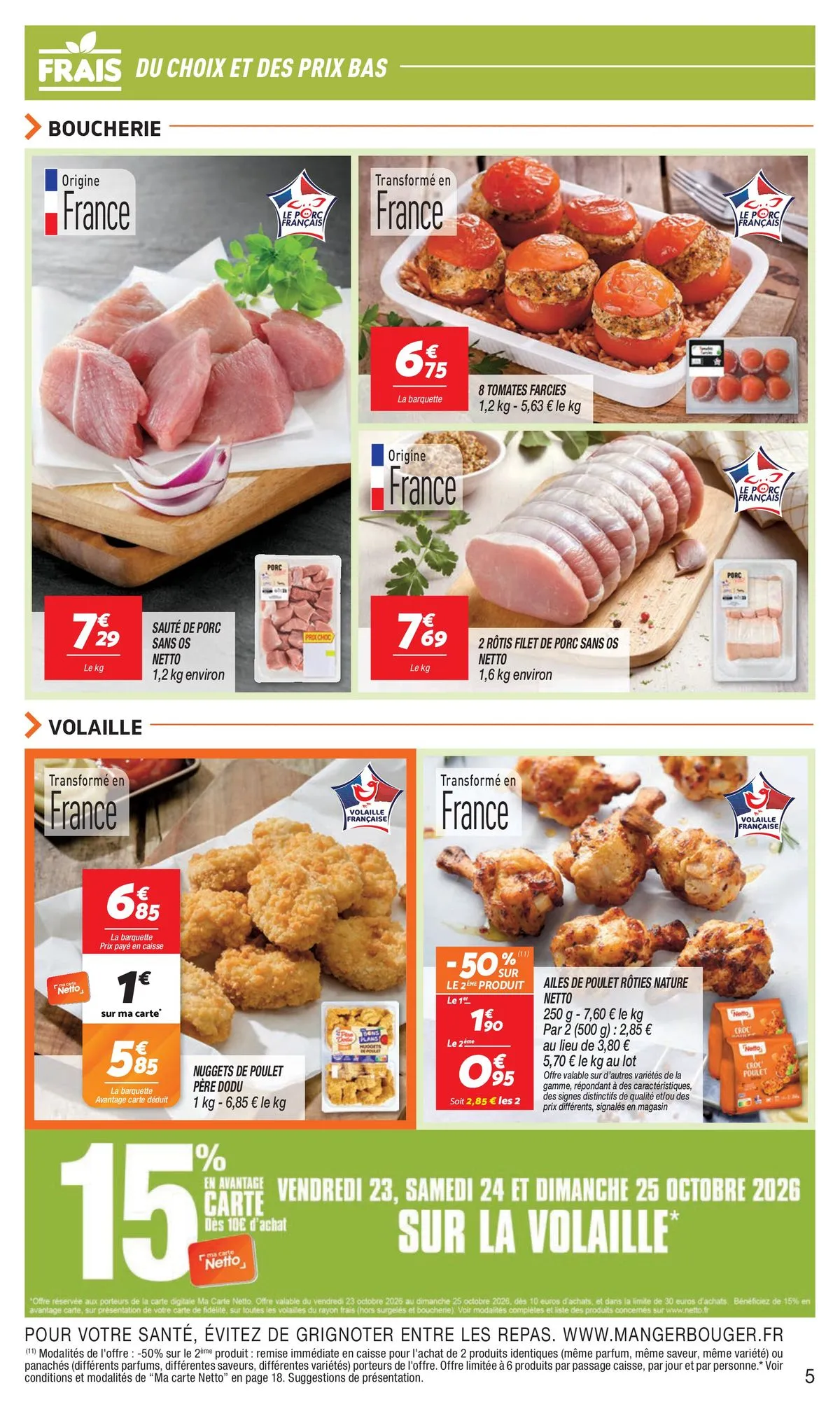 Catalogue Netto · du 13 octobre 2026 au 26 octobre 2026 — page 5