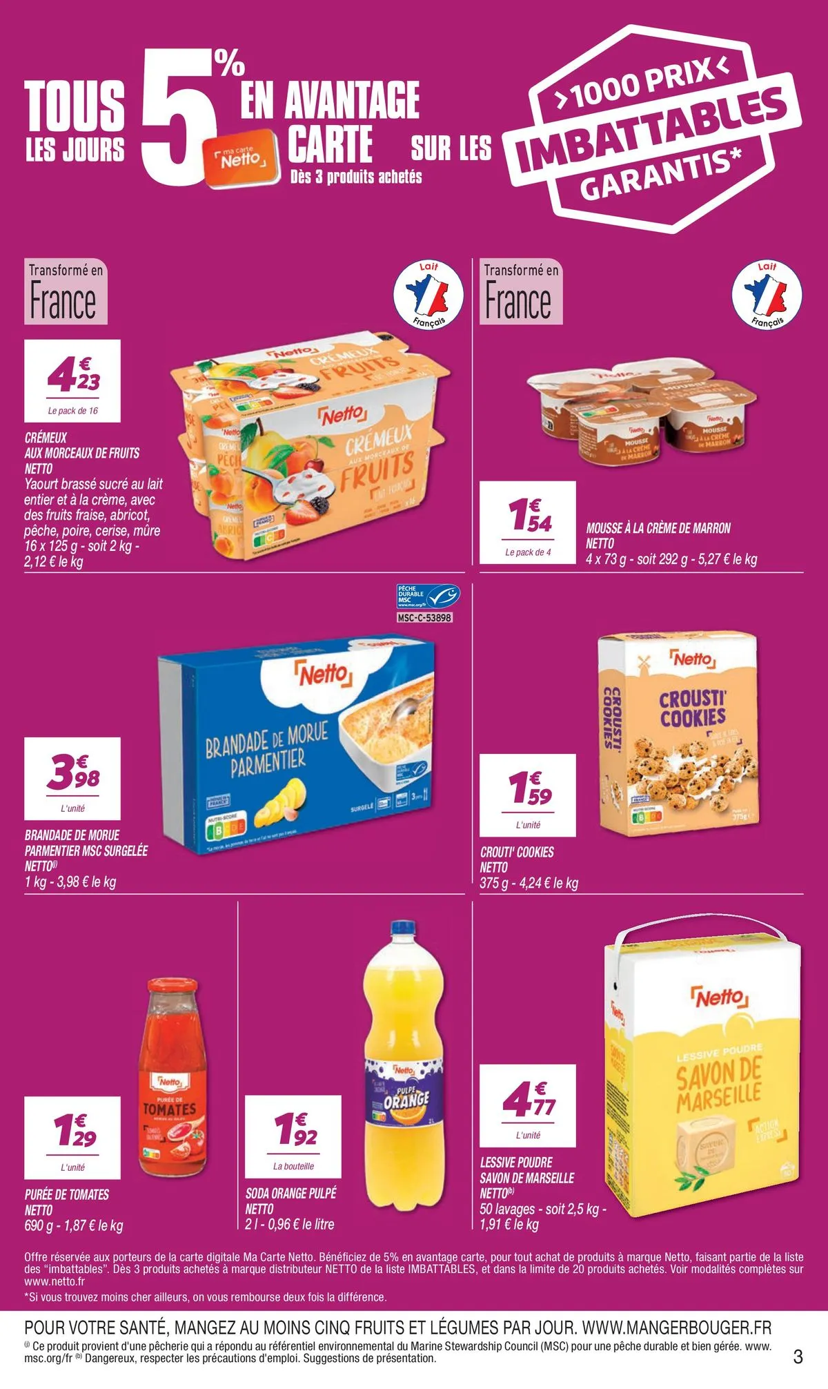 Catalogue Netto · du 20 octobre 2026 au 9 novembre 2026 — page 3