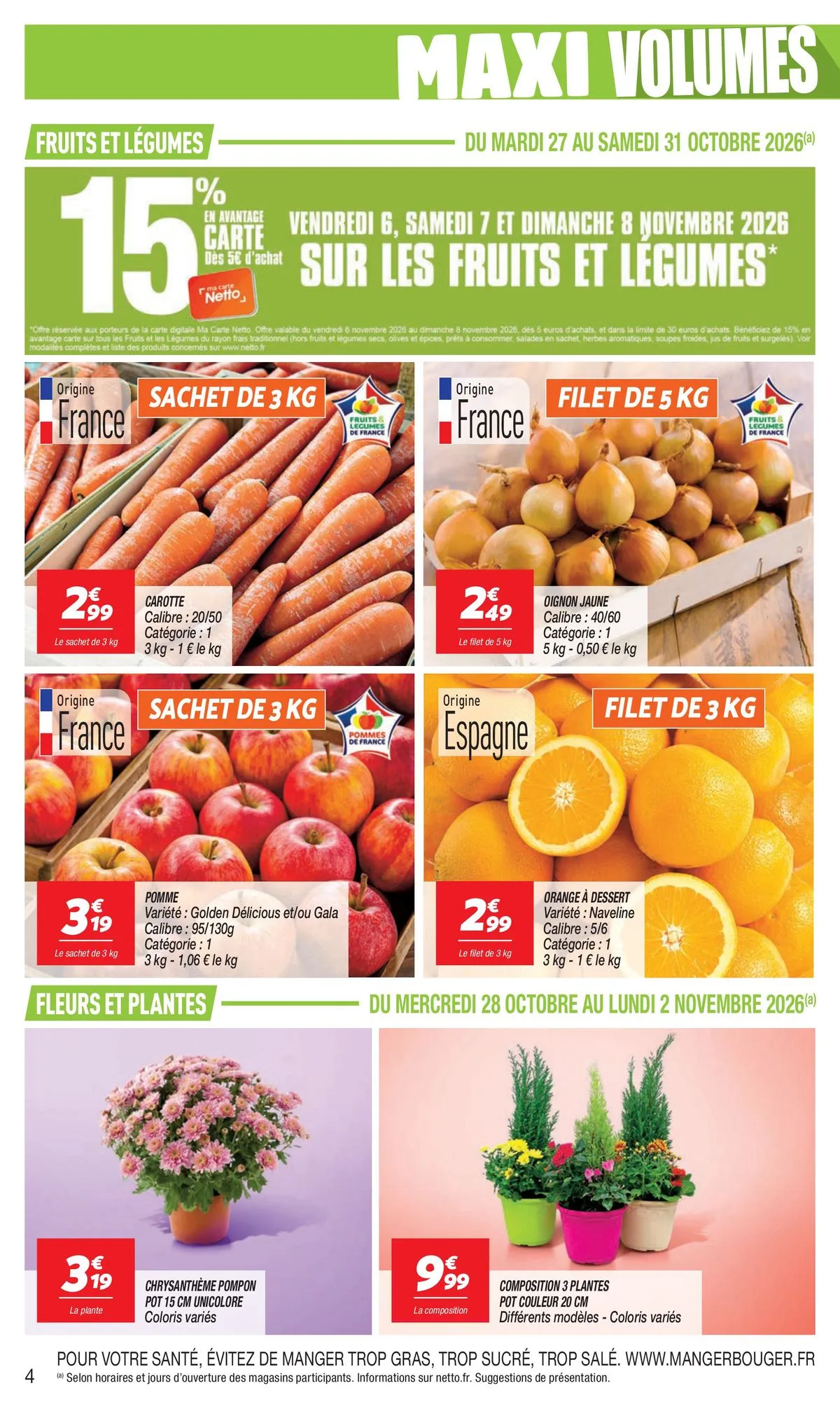 Catalogue Netto · du 20 octobre 2026 au 9 novembre 2026 — page 4
