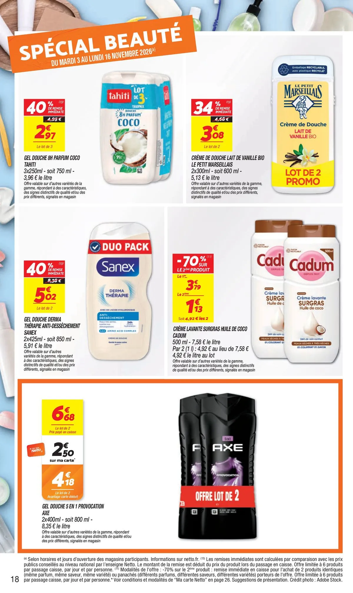 Catalogue Netto · du 3 novembre 2026 au 9 novembre 2026 — page 18