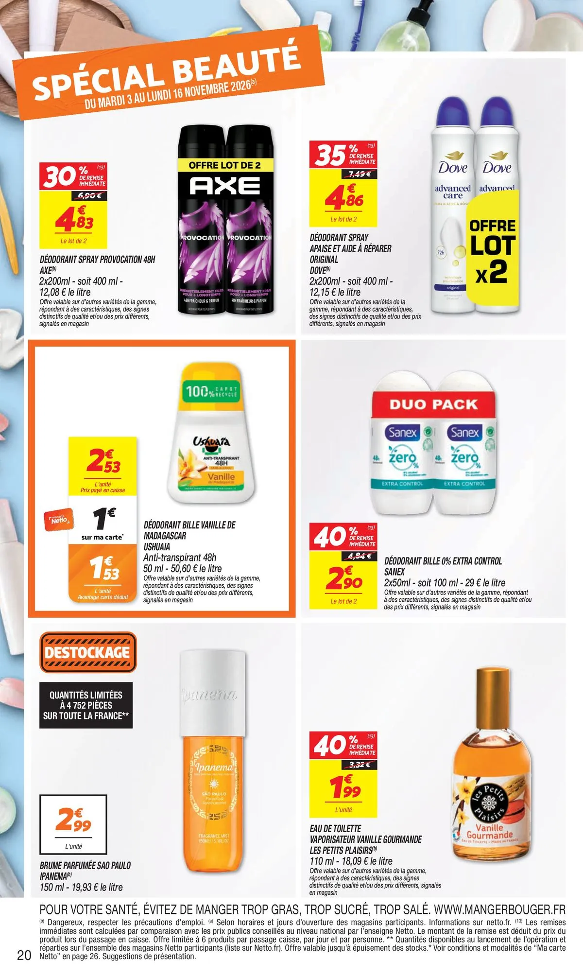 Catalogue Netto · du 3 novembre 2026 au 9 novembre 2026 — page 20