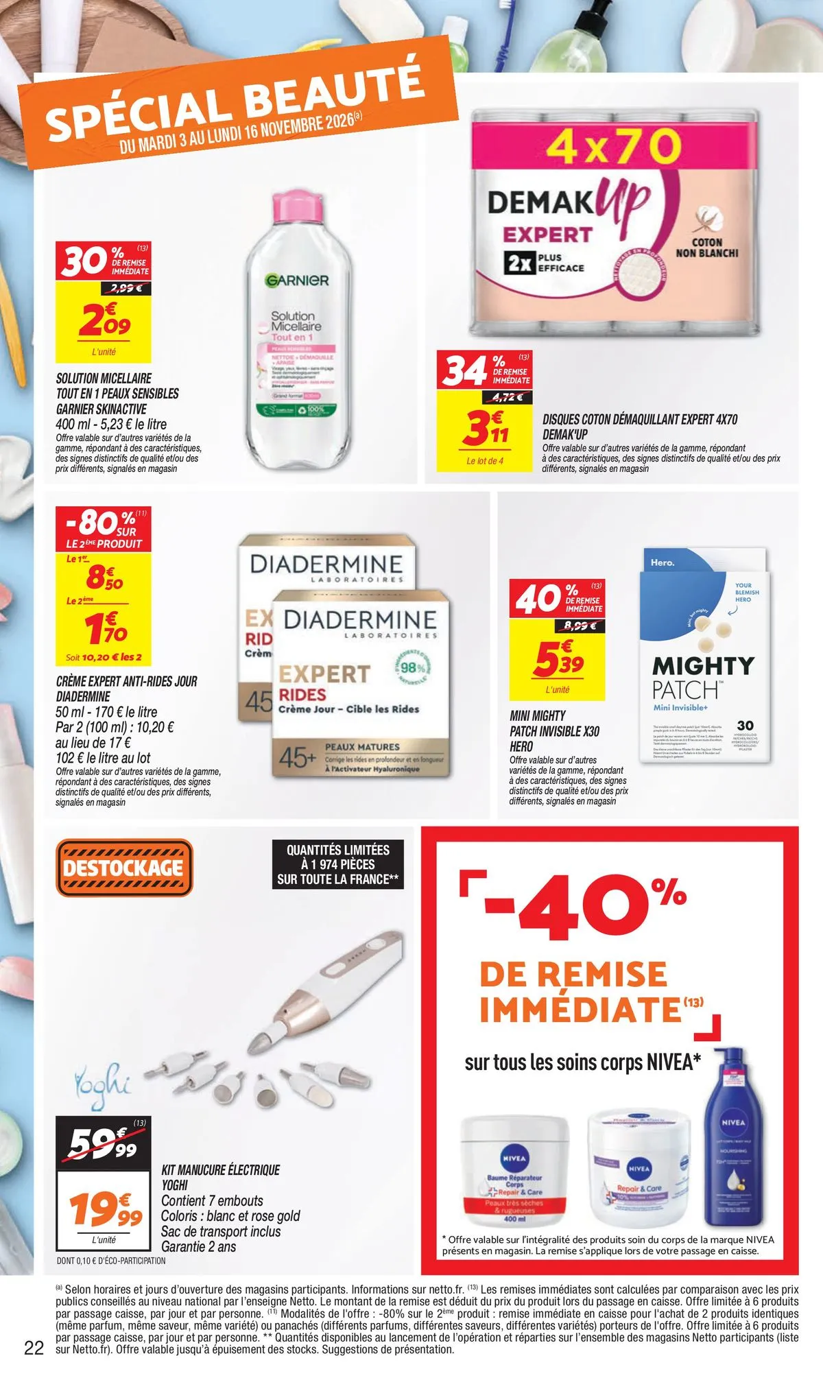 Catalogue Netto · du 3 novembre 2026 au 9 novembre 2026 — page 22