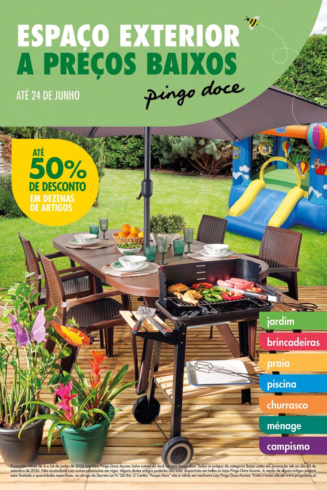 Folheto Pingo Doce · de 4 a 24 de Junho — página 1