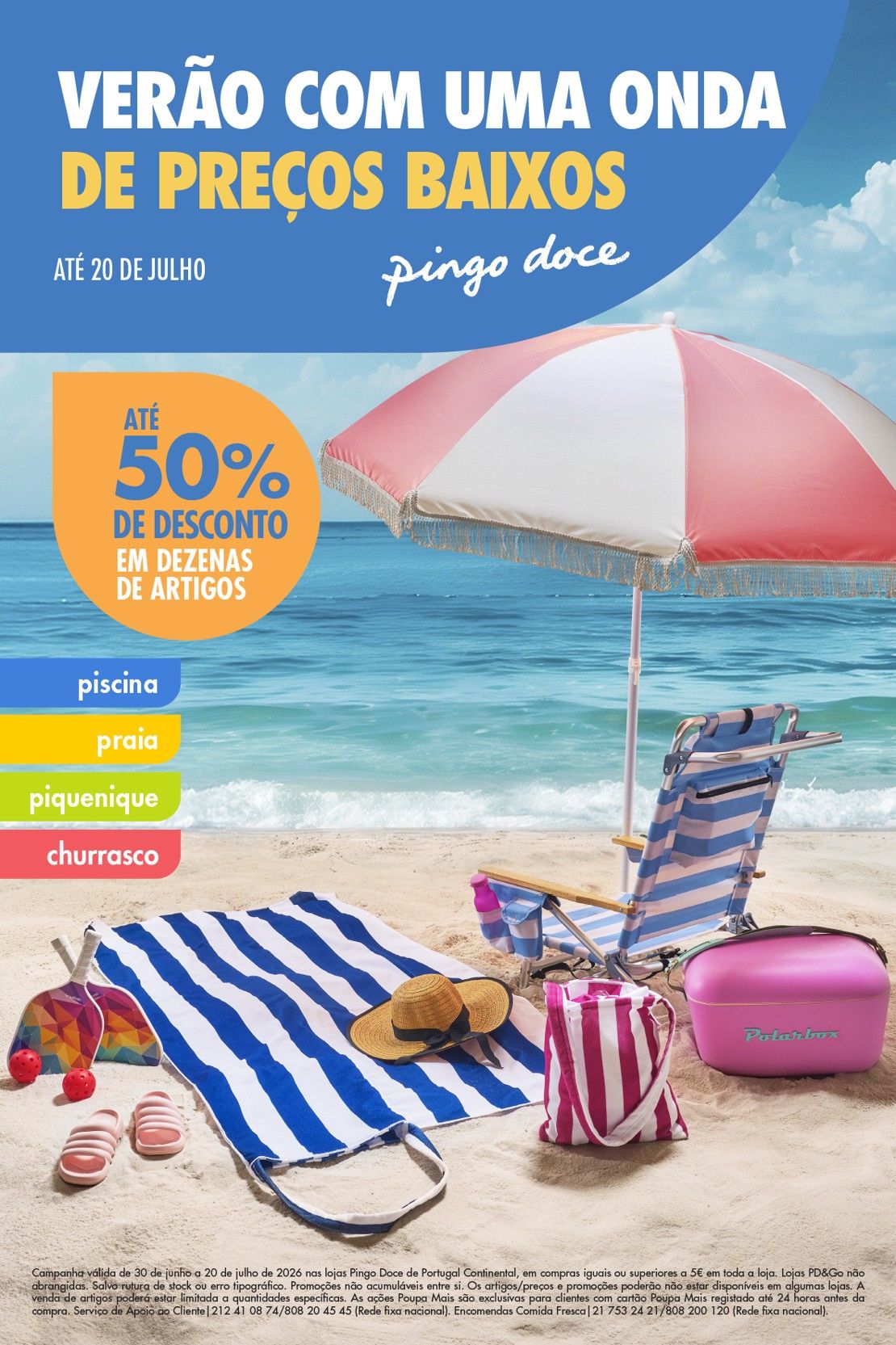 Folheto Pingo Doce · de 30 de Junho a 20 de Julho — página 1