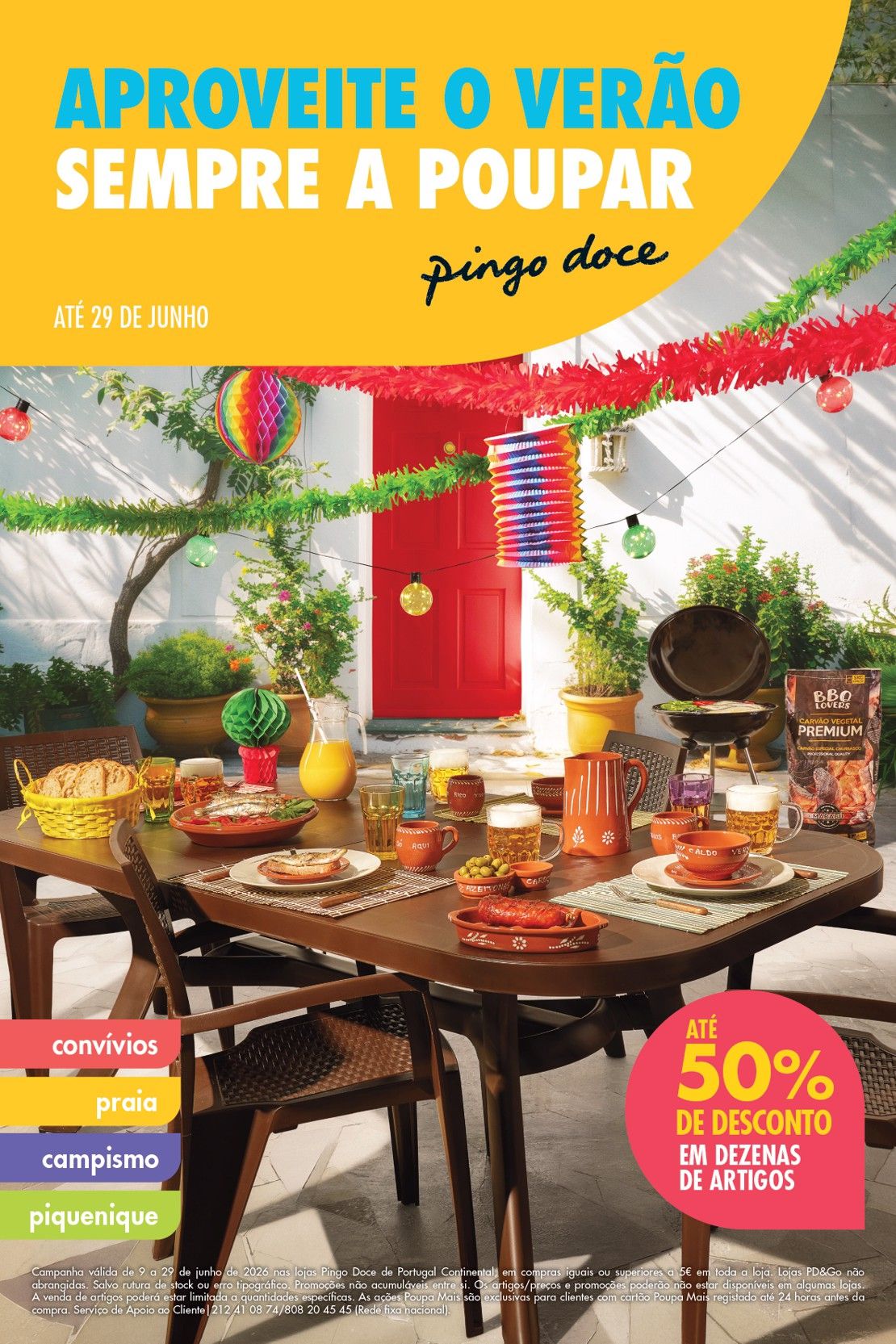 Folheto Pingo Doce · de 9 a 29 de Junho — página 1