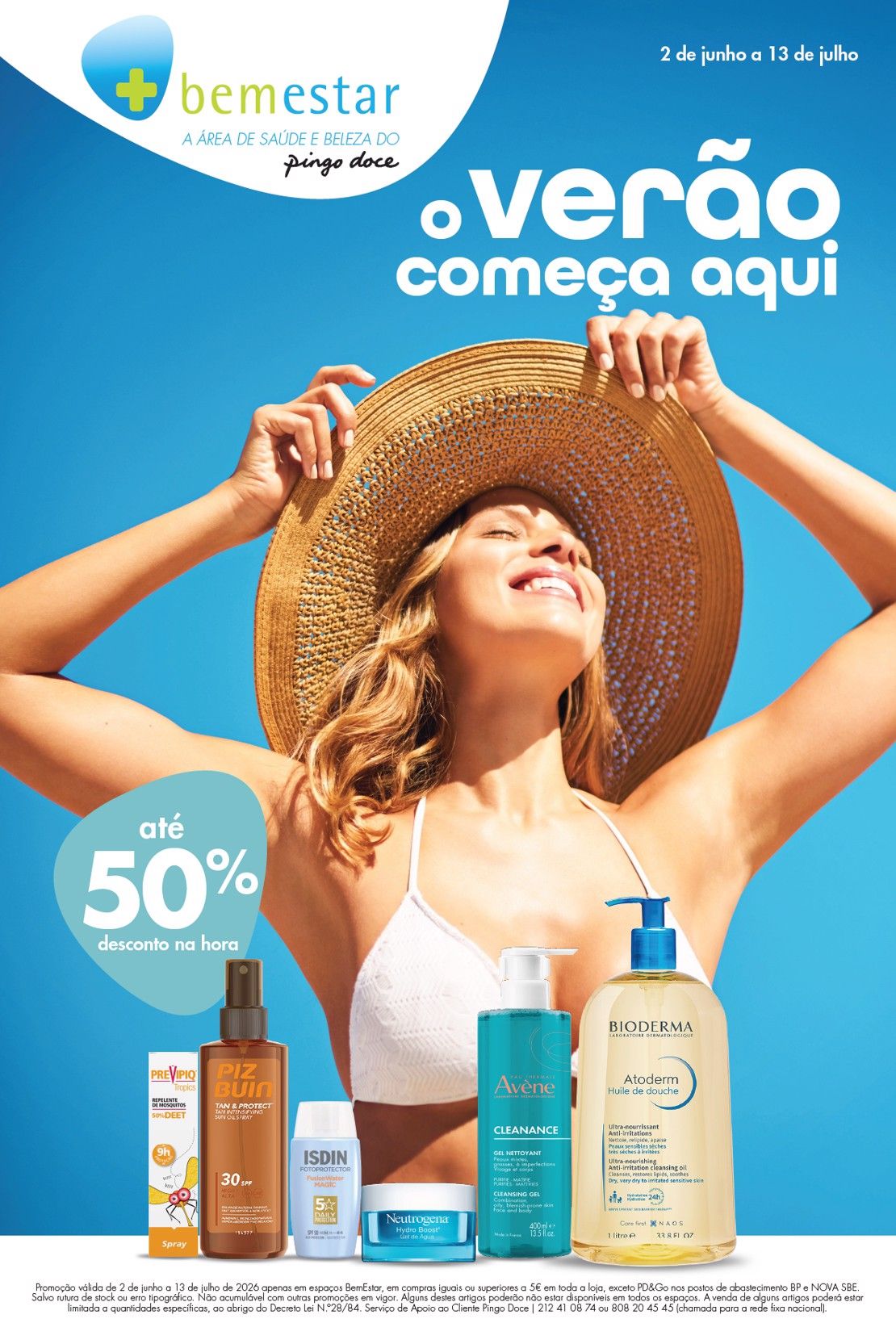 Folheto Pingo Doce · de 2 de Junho a 13 de Julho — página 1