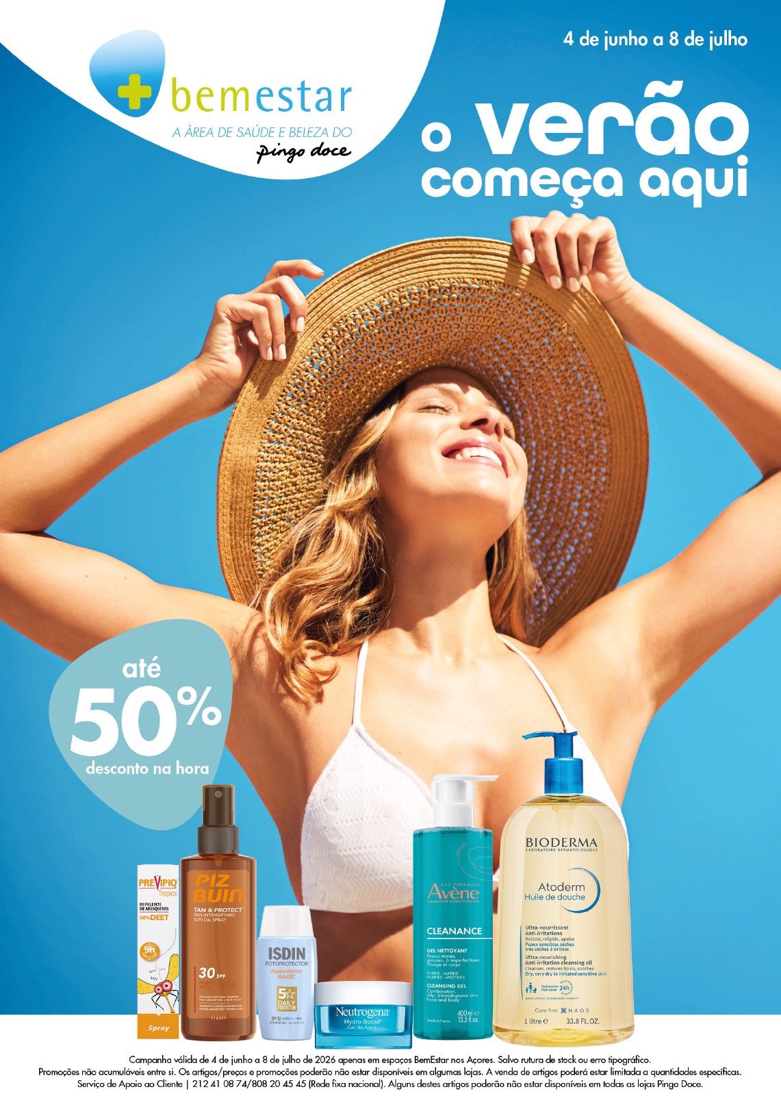 Folheto Pingo Doce · de 4 de Junho a 15 de Julho — página 1