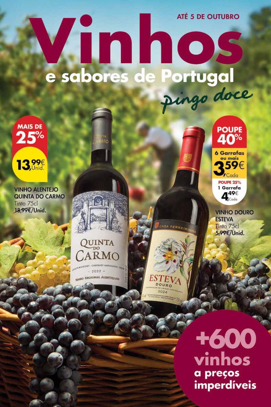 Folheto Pingo Doce · de 15 de Setembro a 5 de Outubro — página 1