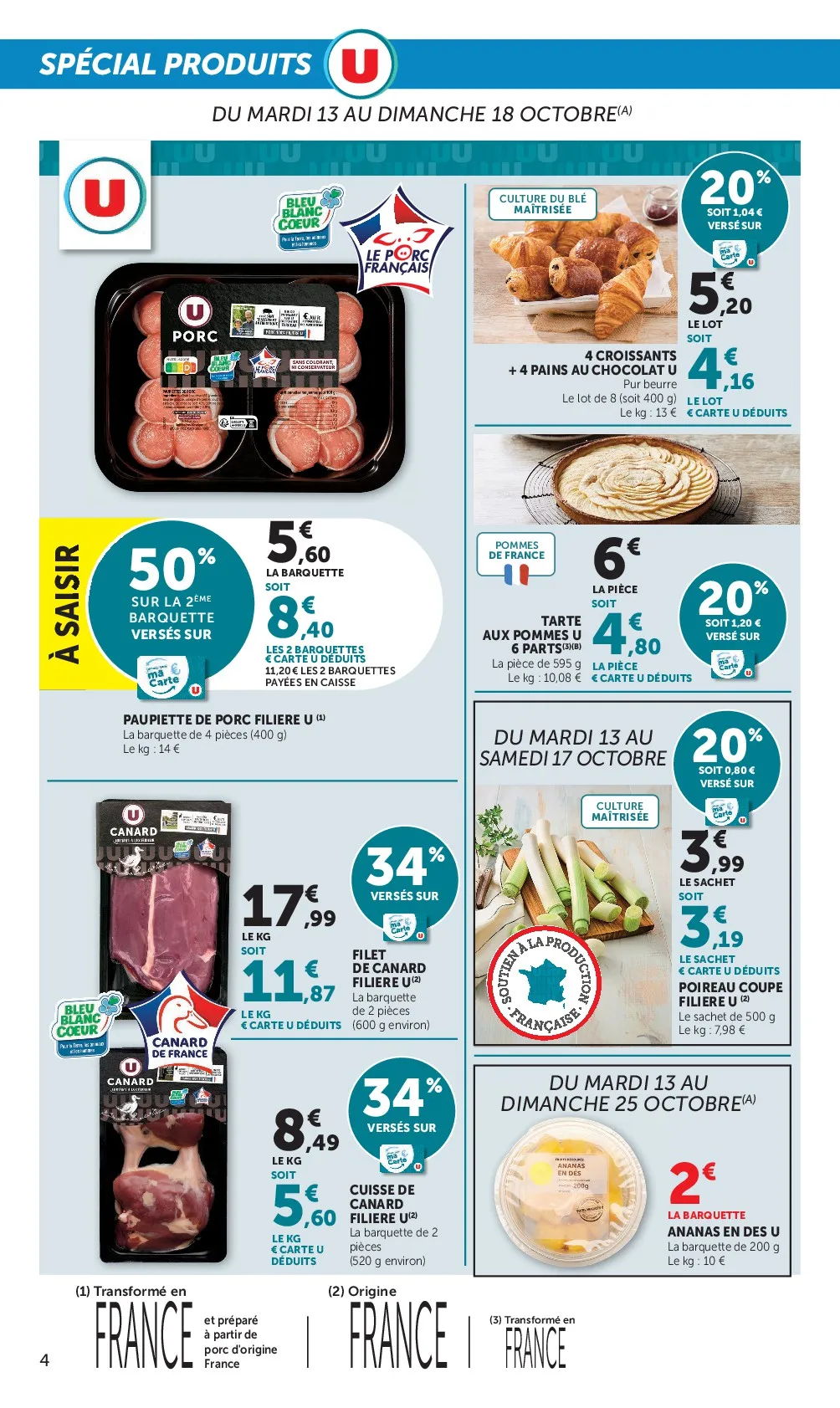 Catalogue Super U · du 13 octobre 2026 au 25 octobre 2026 — page 4