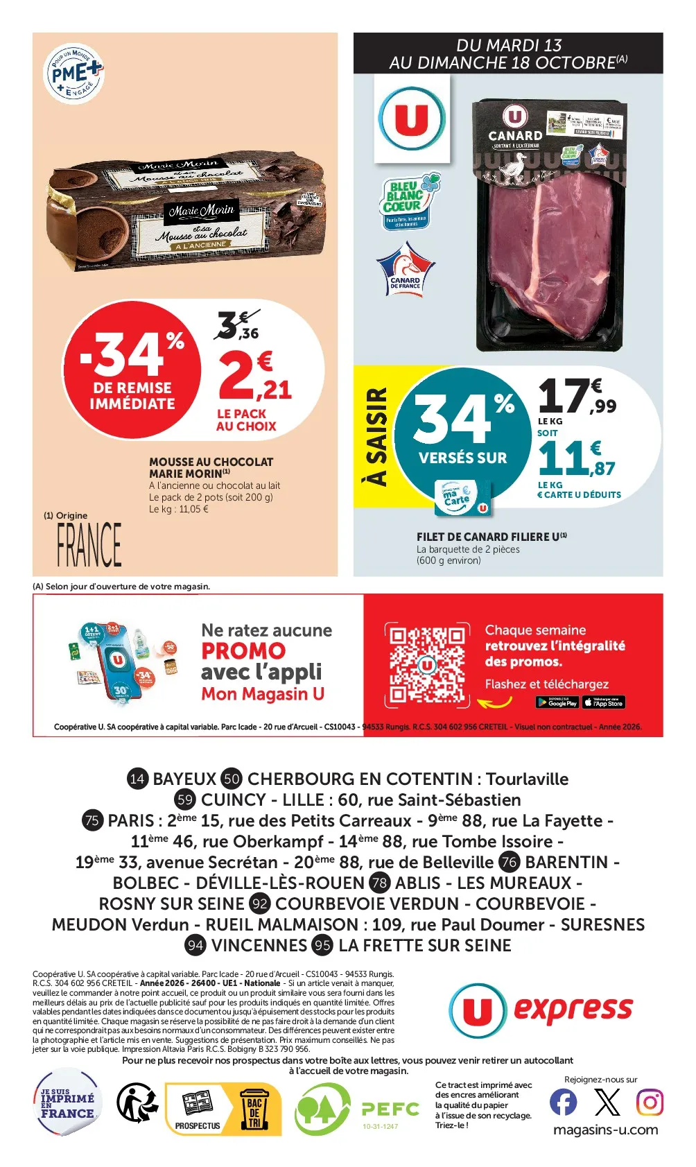 Catalogue Super U · du 13 octobre 2026 au 25 octobre 2026 — page 14