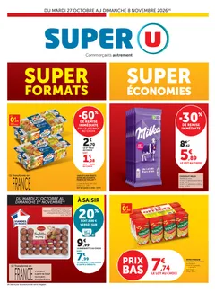 Couverture : Catalogue Super U