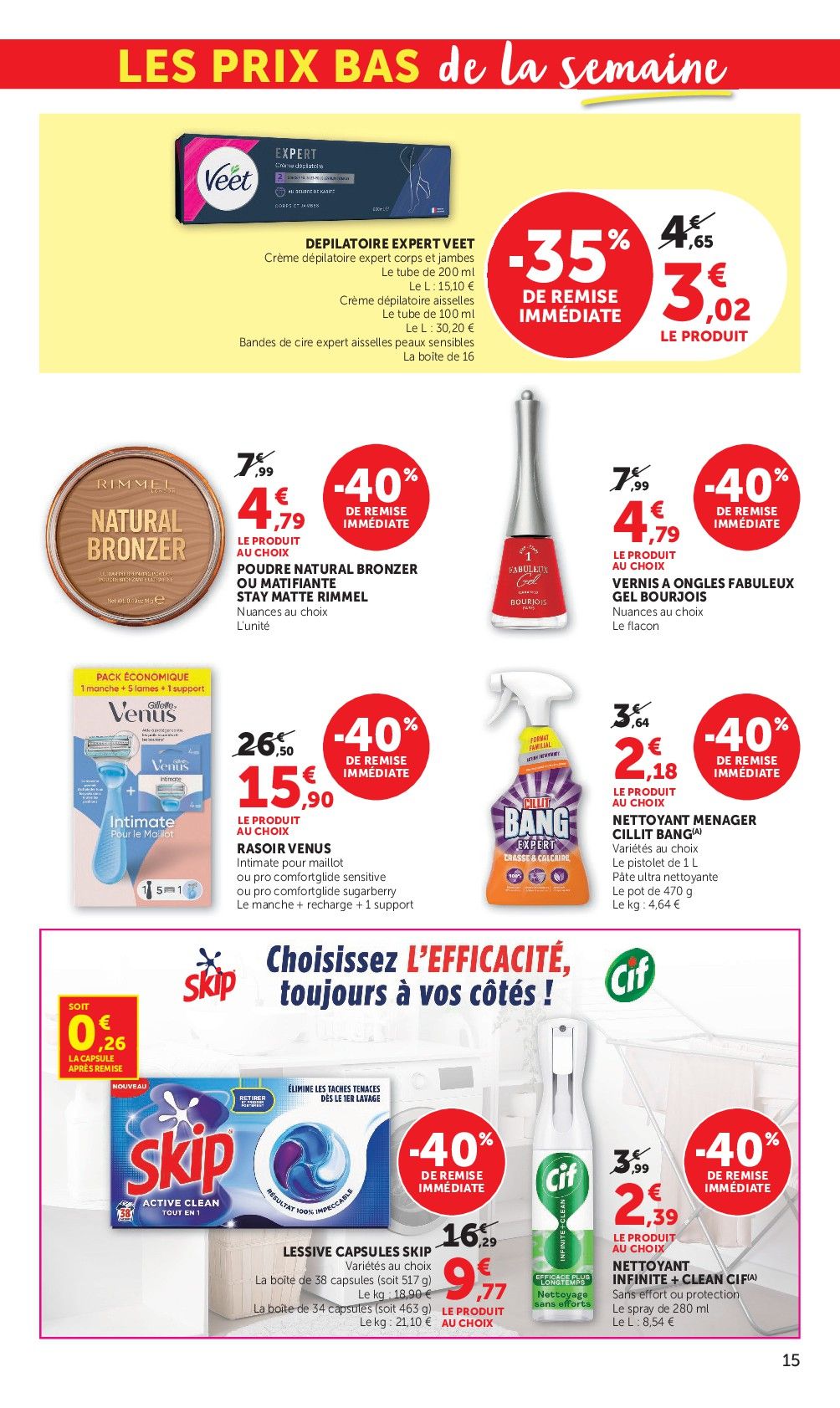 Catalogue Super U · du 28 juillet 2026 au 9 août 2026 — page 15