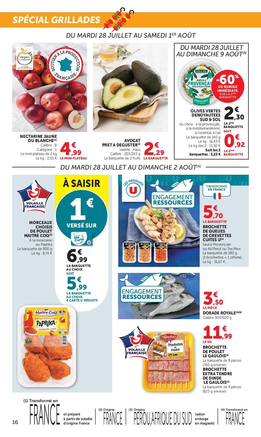 Catalogue Super U · du 28 juillet 2026 au 9 août 2026 — page 16