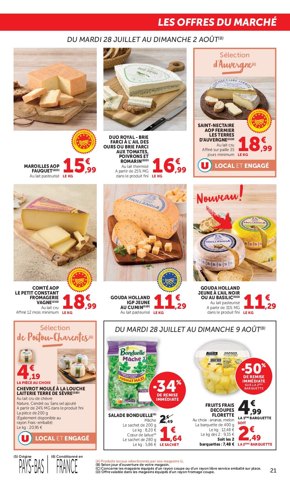 Catalogue Super U · du 28 juillet 2026 au 9 août 2026 — page 21