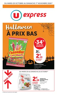 Couverture : Catalogue Super U