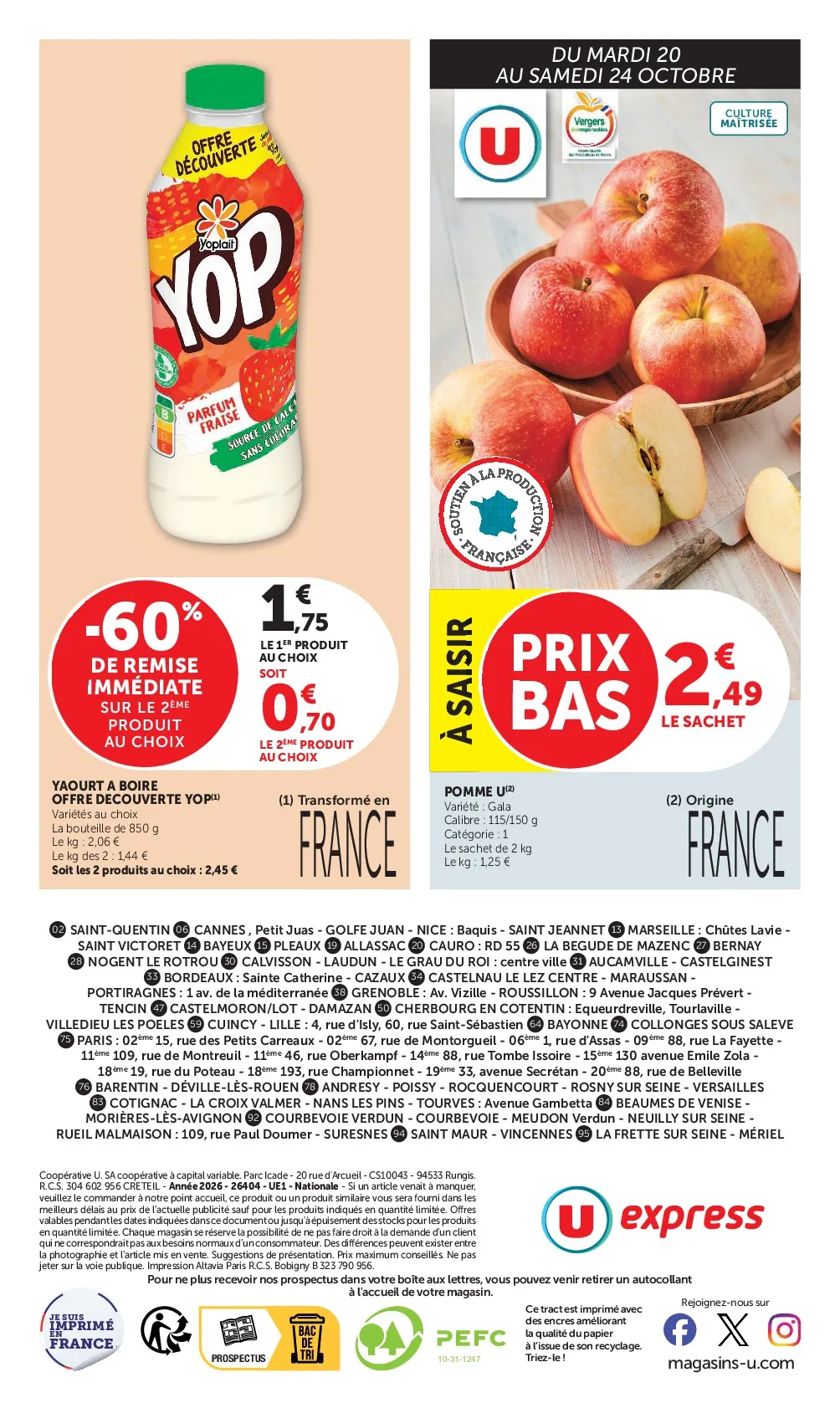 Catalogue Super U · du 20 octobre 2026 au 1 novembre 2026 — page 12