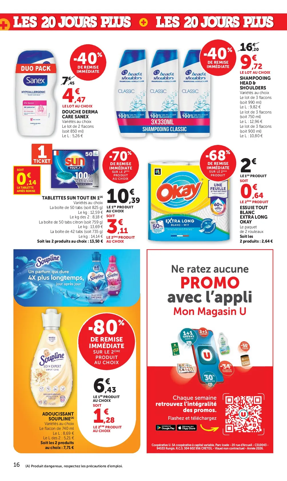 Catalogue Super U · du 29 septembre 2026 au 11 octobre 2026 — page 16
