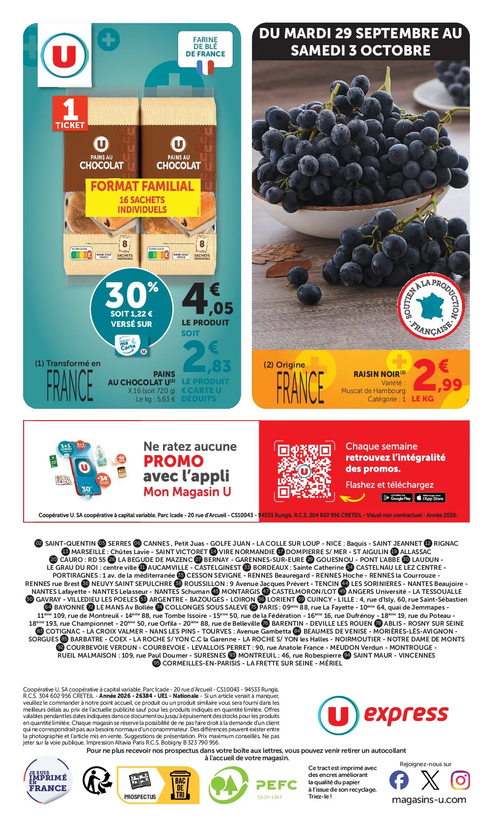 Catalogue Super U · du 29 septembre 2026 au 11 octobre 2026 — page 18