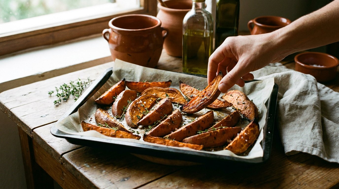 Boniato al horno