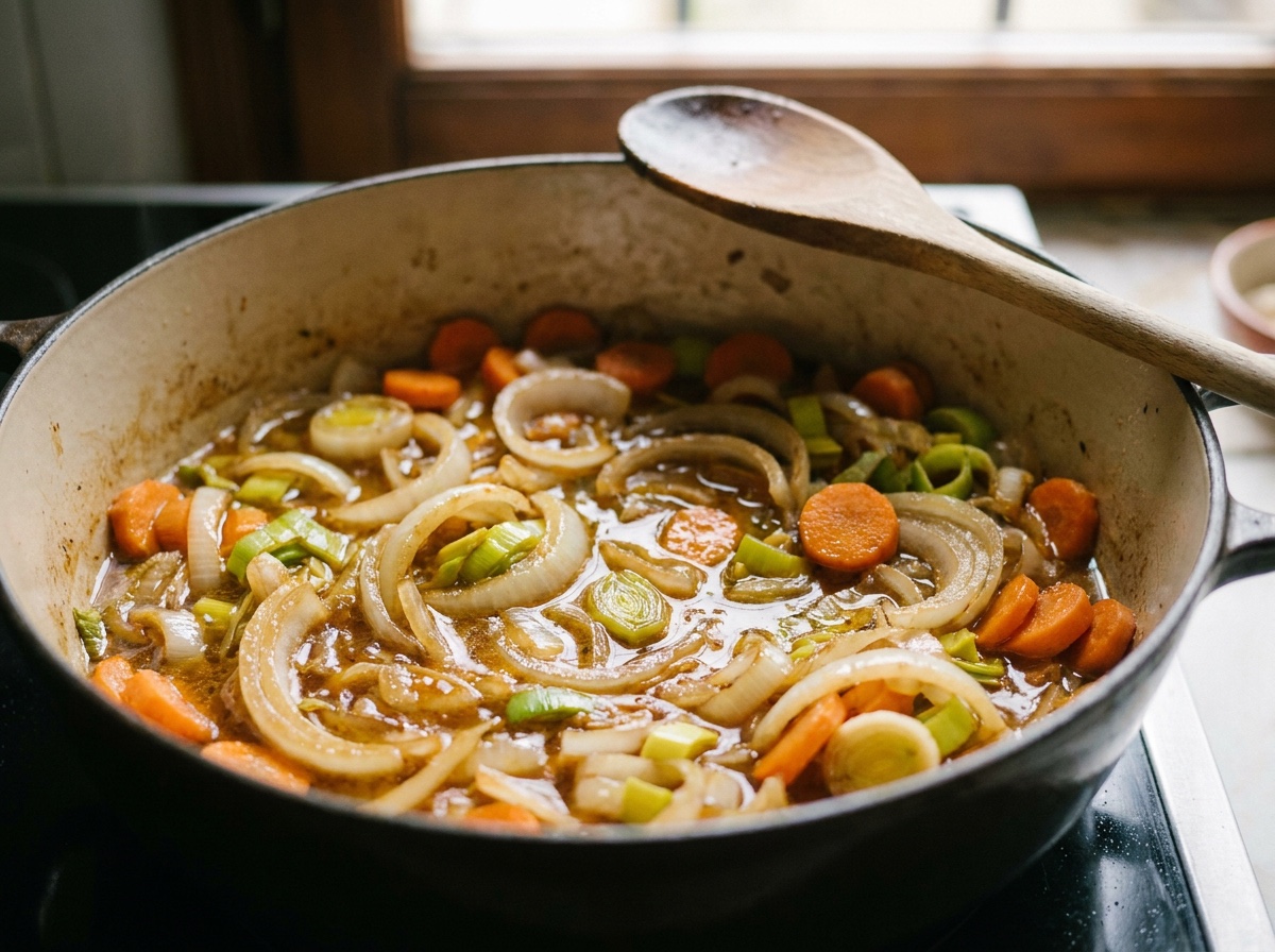 Pocha las verduras