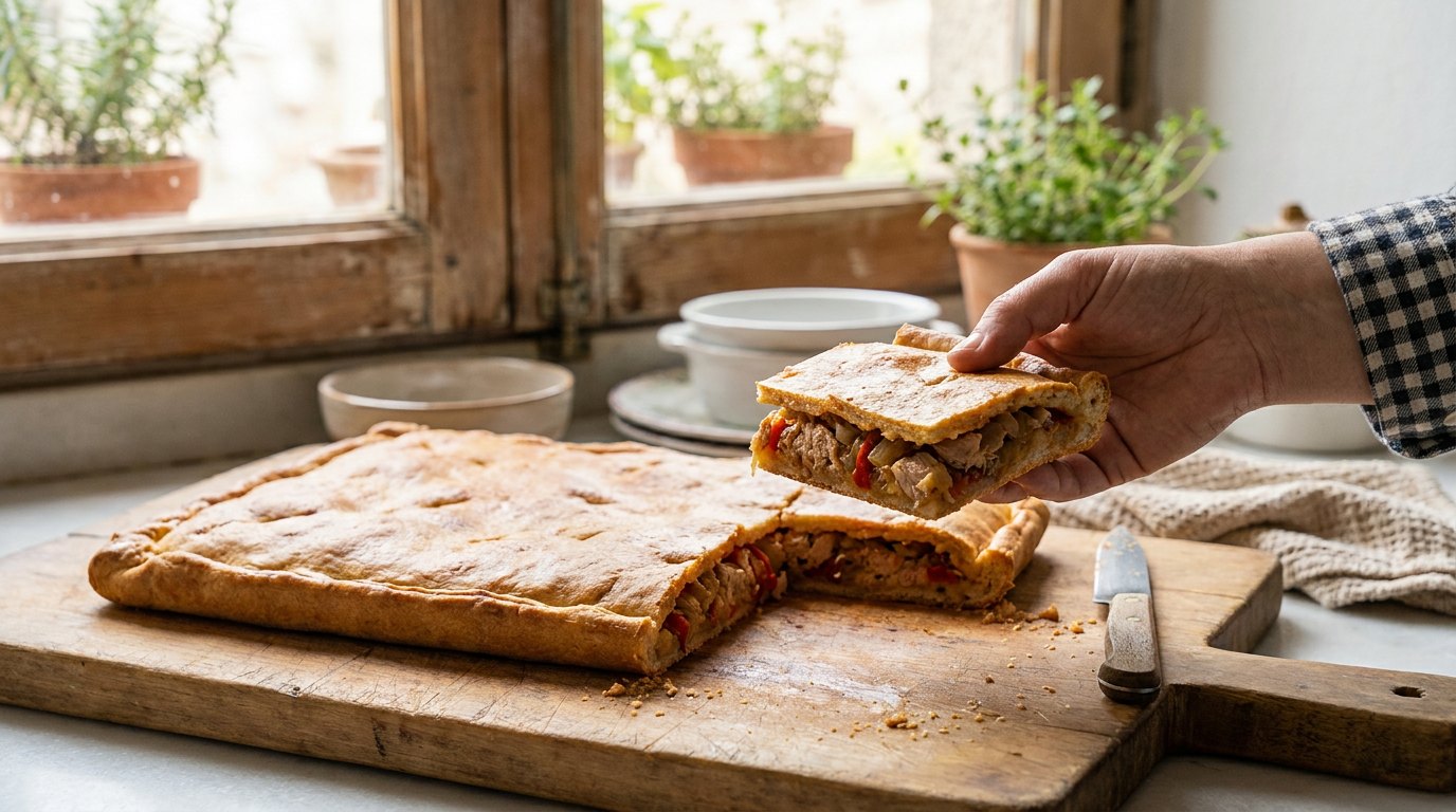 Empanada gallega de atún