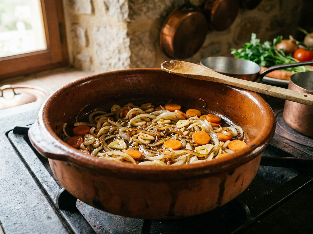 Pocha las verduras