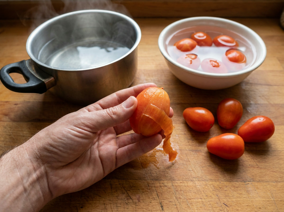 Lava y pela los vegetales
