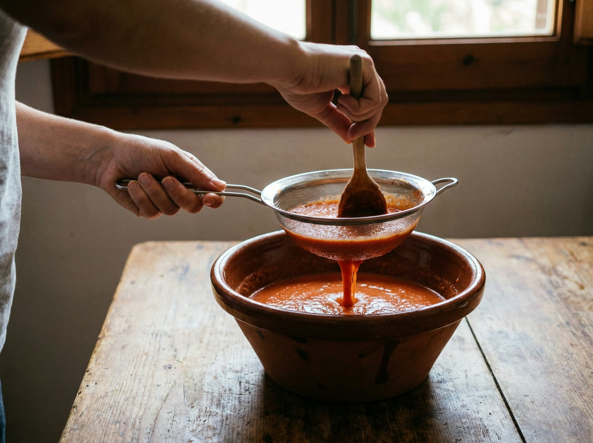 Cuela el gazpacho