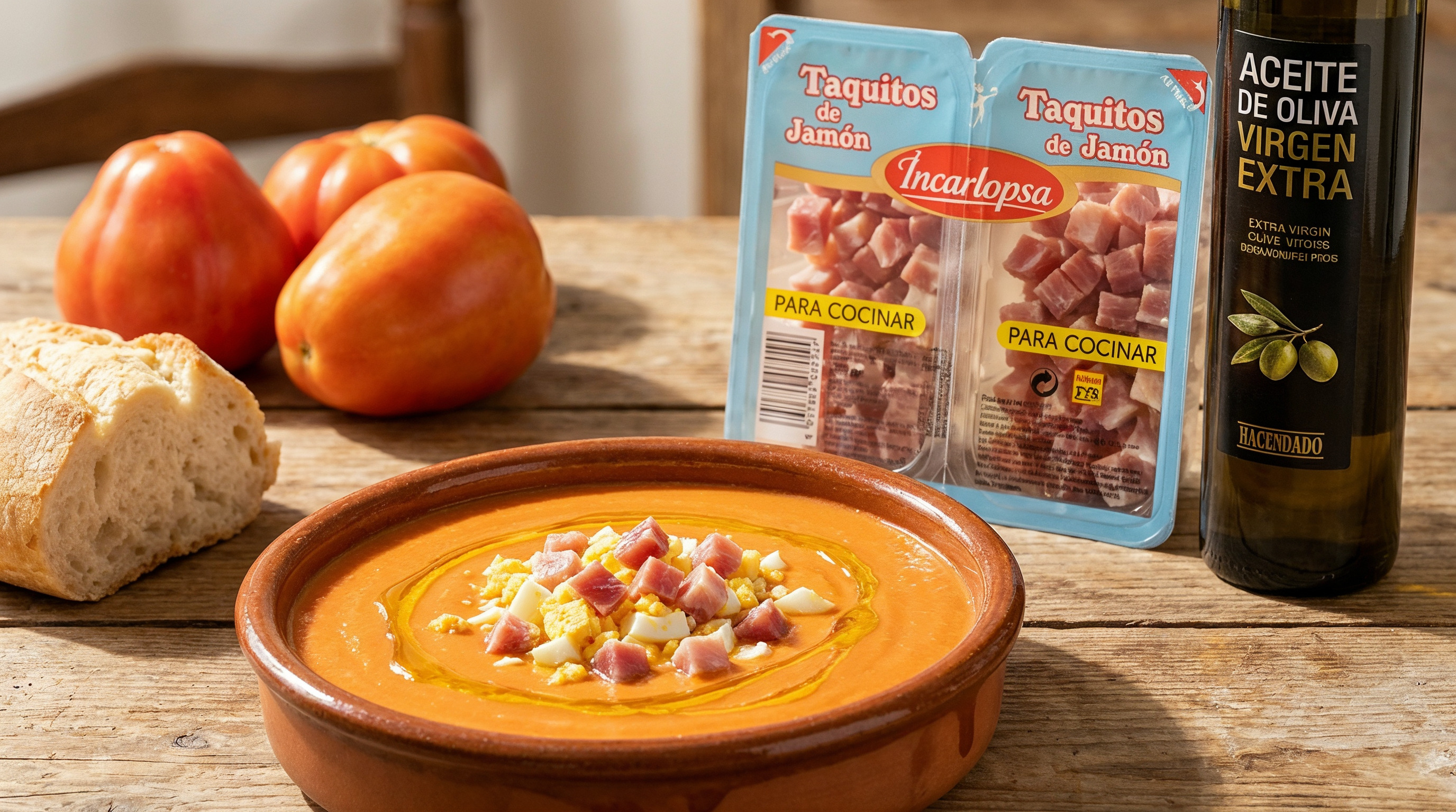Salmorejo cordobés tradicional