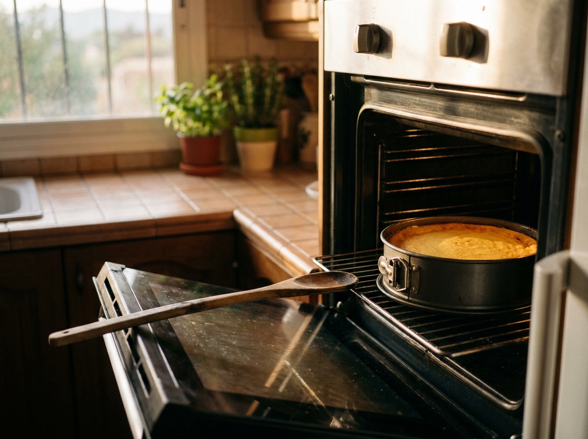 Deja reposar en el horno apagado