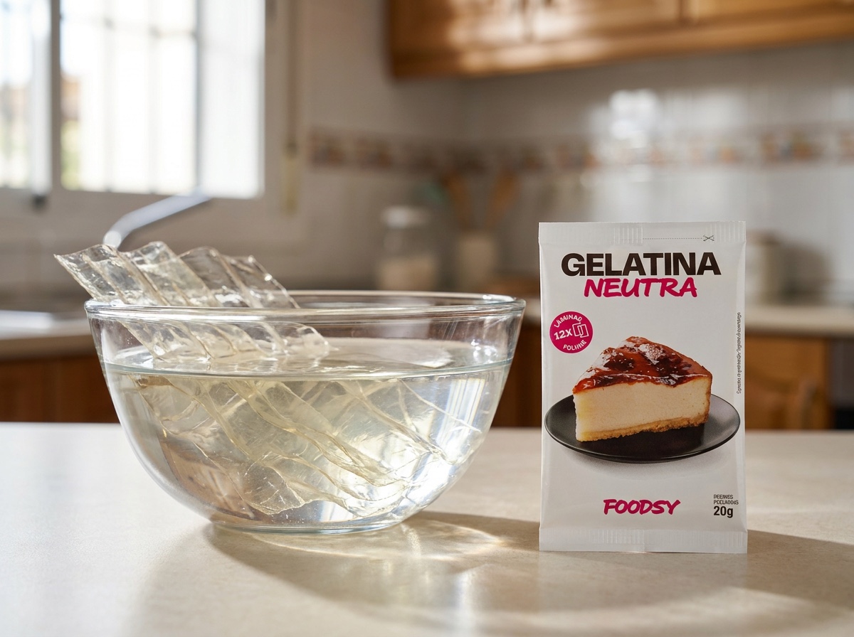 Hidrata la gelatina