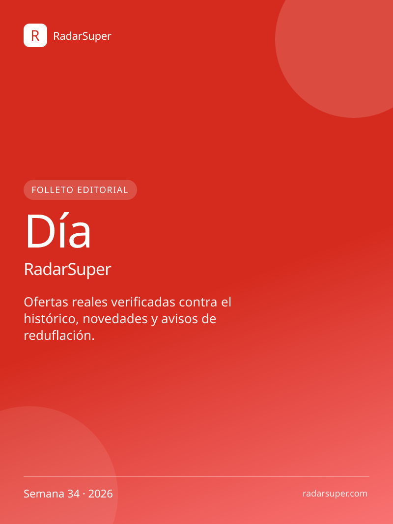 Portada Folleto Dia RadarSuper · del 17 al 23 de agosto de 2026